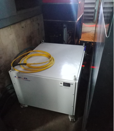 浙江客户迪能激光切割机 IPG1000W 升级 IPG 3000W