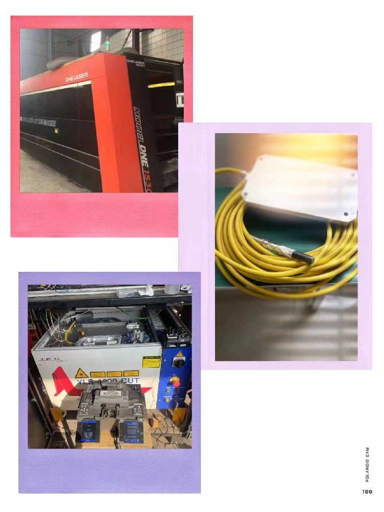 迪能客户IPG4000W光纤激光器更换